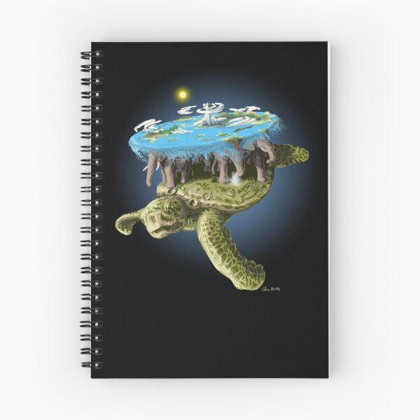 Item preview, Space turtle with a world on its back designed and sold by Stylet-Pinceau.