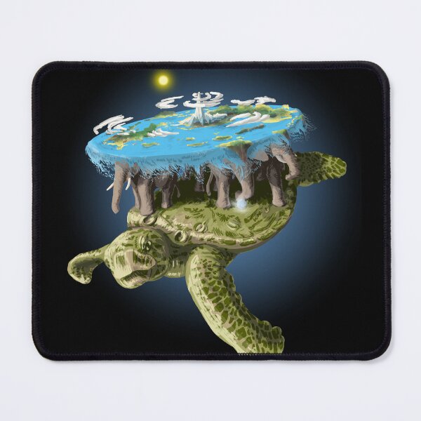 Item preview, Space turtle with a world on its back designed and sold by Stylet-Pinceau.