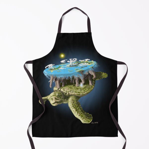 Item preview, Space turtle with a world on its back designed and sold by Stylet-Pinceau.