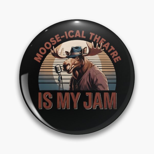 Item preview, Musical Theatre Is My Jam – Funny Moose Music Pun designed and sold by SidTastic .