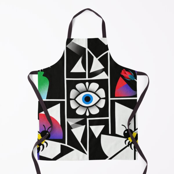 Item preview, Vibrant Geometric Floral & Mystical Eye Art designed and sold by zzz888.
