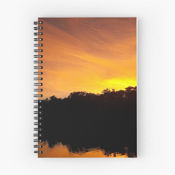 Item preview, Glowing Sunset over Lake Remembrance designed and sold by TheMahanStudio.