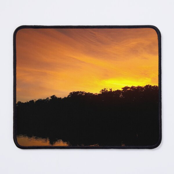 Item preview, Glowing Sunset over Lake Remembrance designed and sold by TheMahanStudio.