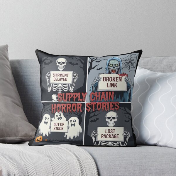 Item preview, Supply chain horror stories, logistics and supply chain halloween designed and sold by NoetherSym.