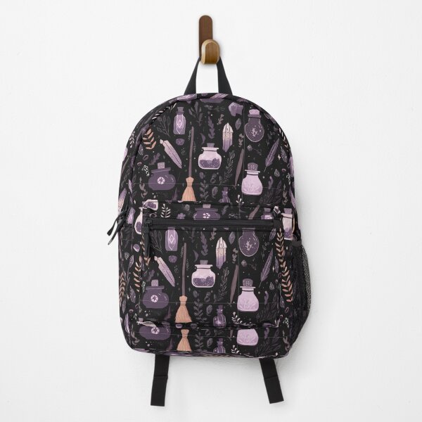 Item preview, Witchy Aesthetic Potions Pattern – Magical Purple Design designed and sold by Moss and Moon Studio.