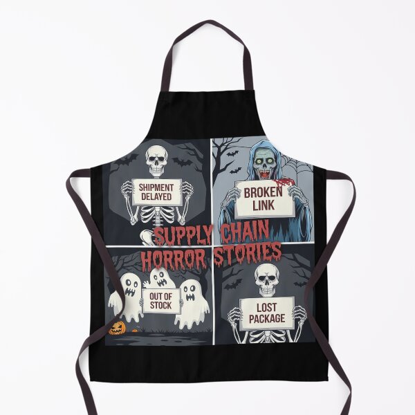 Item preview, Supply chain horror stories, logistics and supply chain halloween designed and sold by NoetherSym.