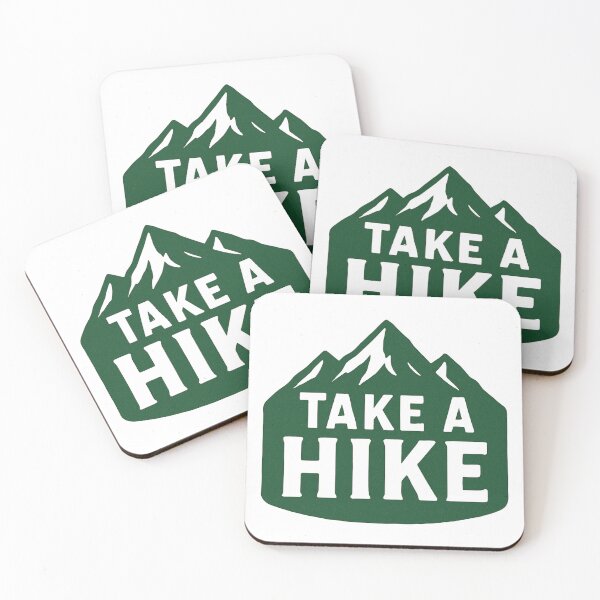 Item preview, Take a Hike Mountains Logo – Hiking Adventure Outdoor Nature Art designed and sold by ldjcustomdesign.