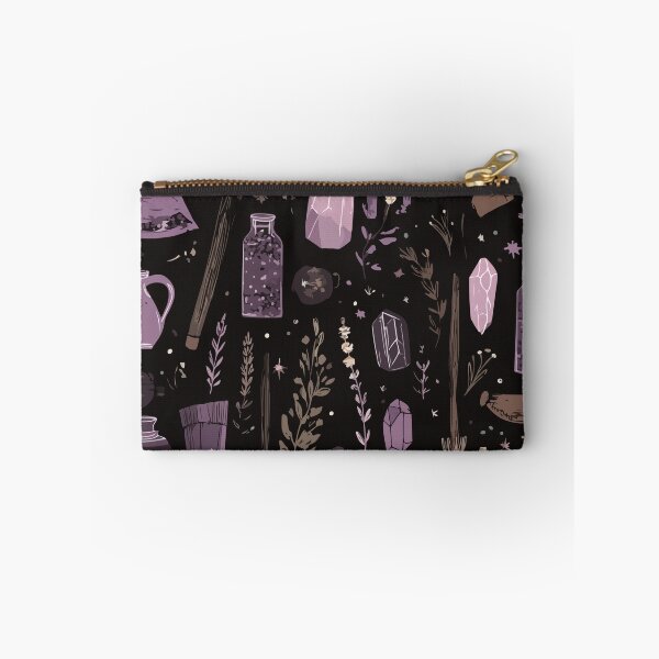 Item preview, Witchy Aesthetic Potions Pattern – Magical Purple Design designed and sold by Moss and Moon Studio.