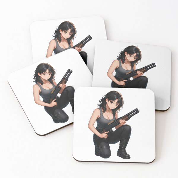 Item preview, Shotgun Girl – Beauty with Firepower designed and sold by RAWLIFEGRAPHIC.