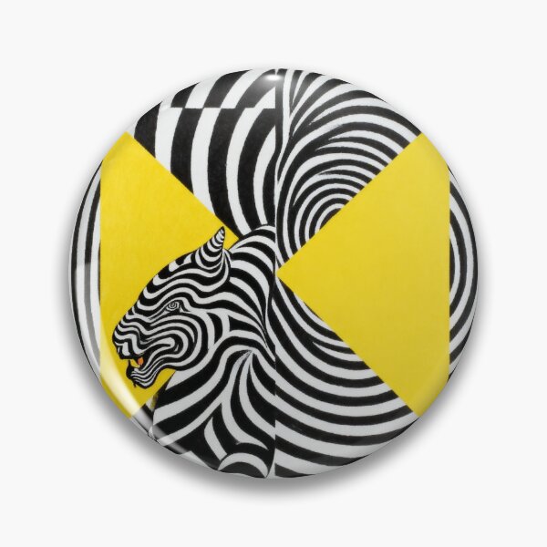 Artikelvorschau, Psychedelische Zebrakatze & abstrakte Pop-Art entworfen und verkauft von zzz888.