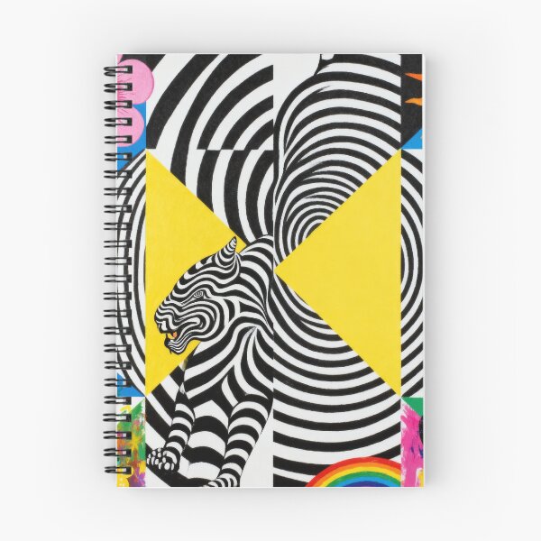 Item preview, Psychedelic Zebra Cat & Abstract Pop Art designed and sold by zzz888.