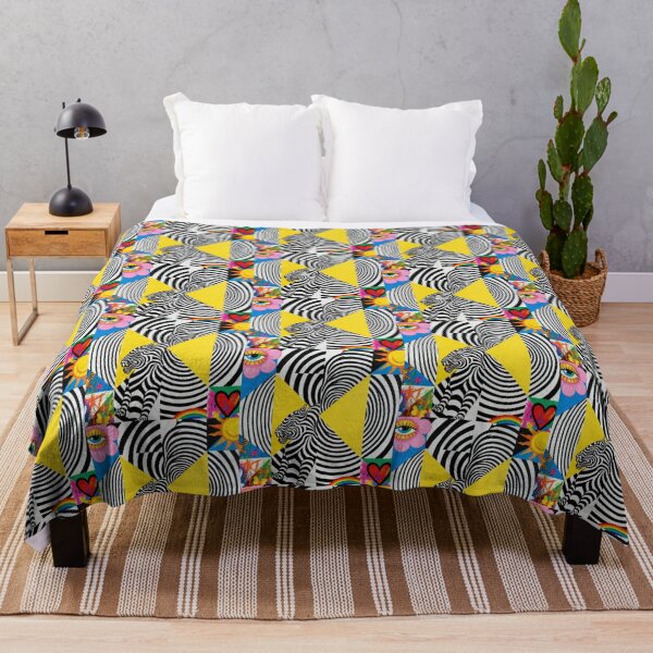 Item preview, Psychedelic Zebra Cat & Abstract Pop Art designed and sold by zzz888.