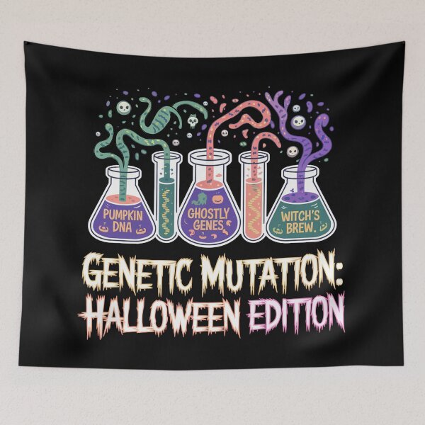 Item preview, Genetic Mutation, funny biology and Halloween designed and sold by NoetherSym.
