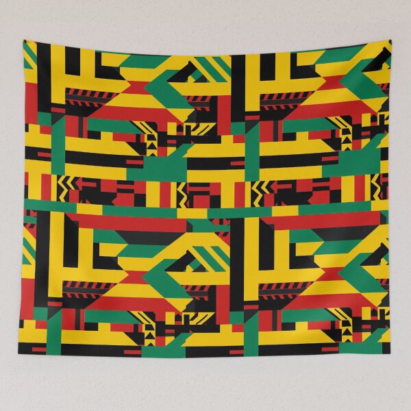 Item preview, Kente Cloth #20 designed and sold by MelanatedWomanPrintDesign.