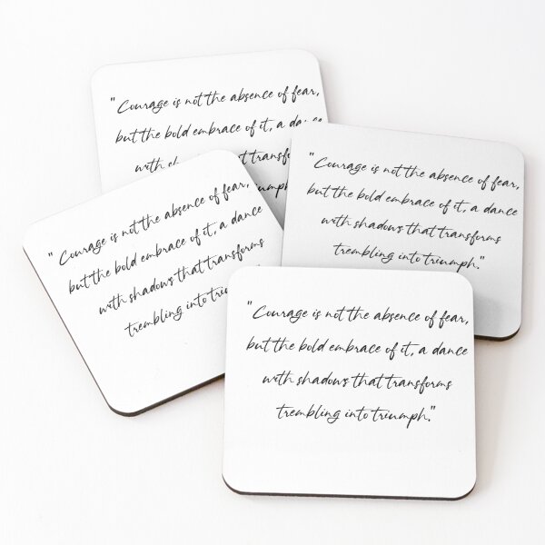Item preview, Courage Quotes designed and sold by 4ever-Undaunted.