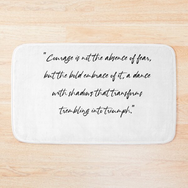 Item preview, Courage Quotes designed and sold by 4ever-Undaunted.