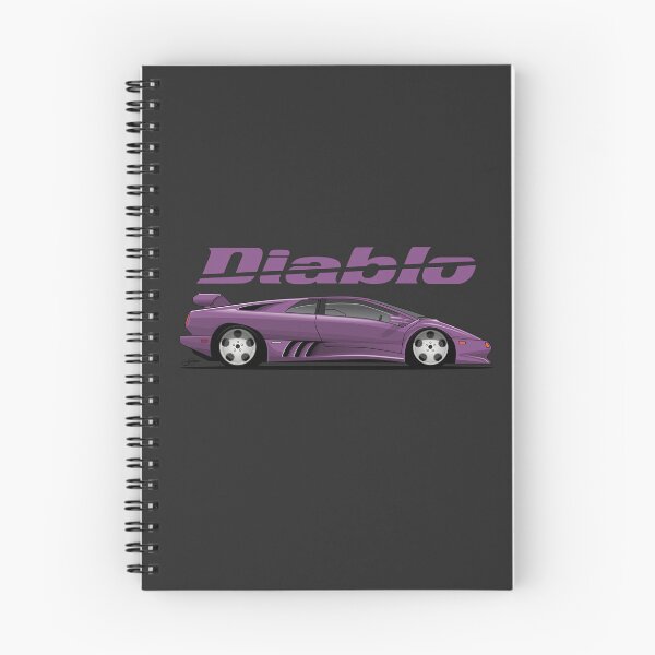 Item preview, Lambo Diablo Viola Purple illustration designed and sold by blackdogshop.