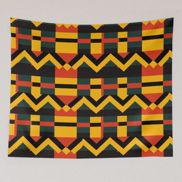 Item preview, Kente Cloth #45 designed and sold by MelanatedWomanPrintDesign.