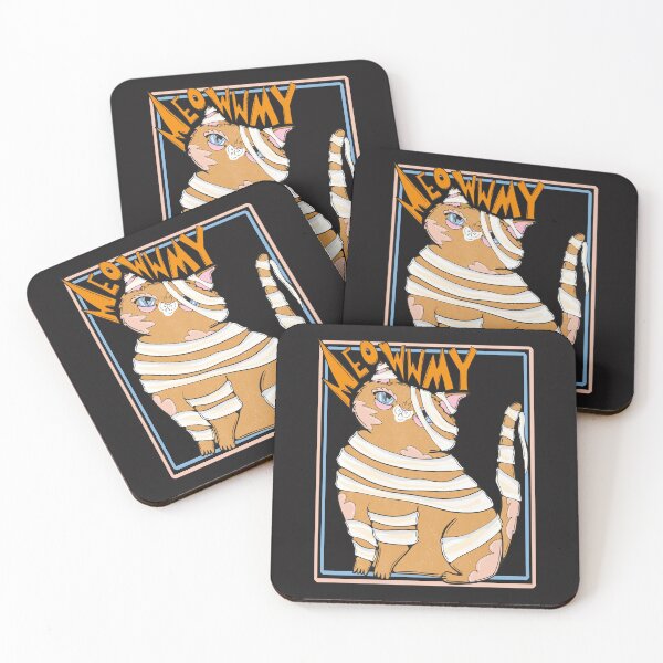 Item preview, halloween mummy cat - ginger cat designed and sold by crestfallenmermaid.