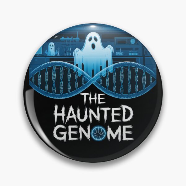 Item preview, The Haunted Genome, funny biology and Halloween designed and sold by NoetherSym.