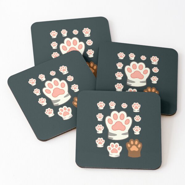 Aperçu de l'œuvre Kitten Paw Parade – Collection d'imprimés de chats mignons (PNG transparent) créée et vendue par Aucia.