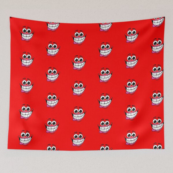 Item preview, Quirky Cartoon Creature – Playful Red Background Illustration designed and sold by PixelVibe782.