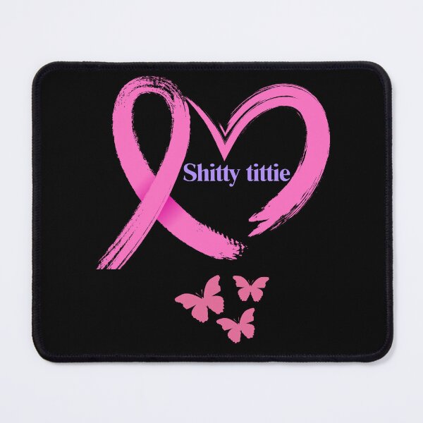 Artikelvorschau, Scheiß Titten F*ck Krebs: Pink Ribbon Power Heart entworfen und verkauft von Tom-Apex-Art.