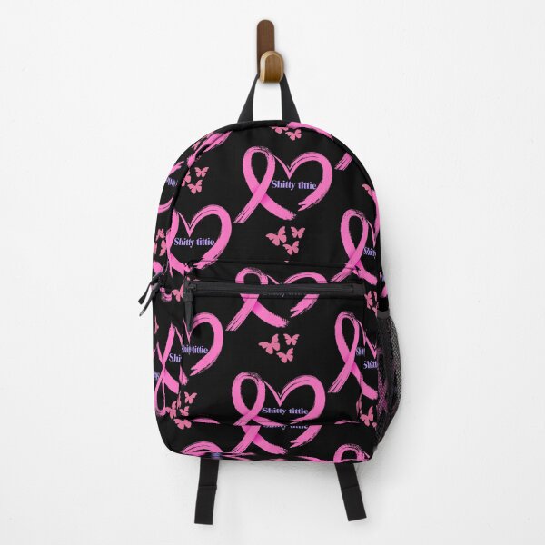 Item preview, Shitty tittie F*ck Cancer: Pink Ribbon Power Heart designed and sold by Tom-Apex-Art.