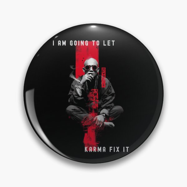 Item preview, Let Karma Fix It – Zen Street Art Design designed and sold by QuirkyDrops.