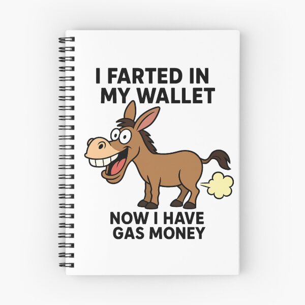 Item preview, Funny Donkey Gas Money Joke - I Farted in My Wallet  designed and sold by Jaanussar.