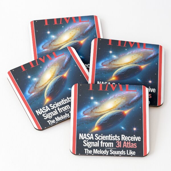 Item preview, NASA: 3I ATLAS Cosmic Signal  designed and sold by Abeshinobi.