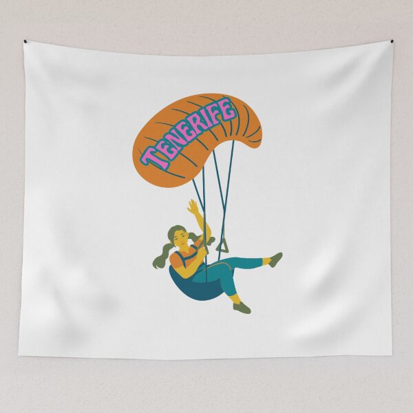 Item preview, Tenerife paragliding  designed and sold by BritishDelights.