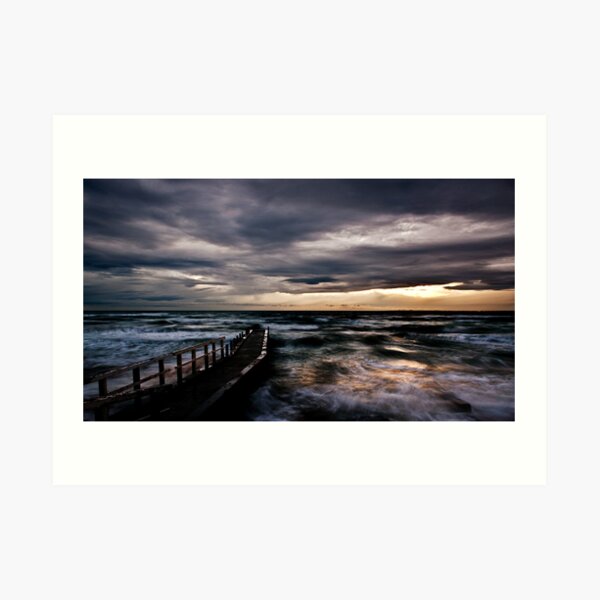 Olivers Hill, Frankston. Art Print