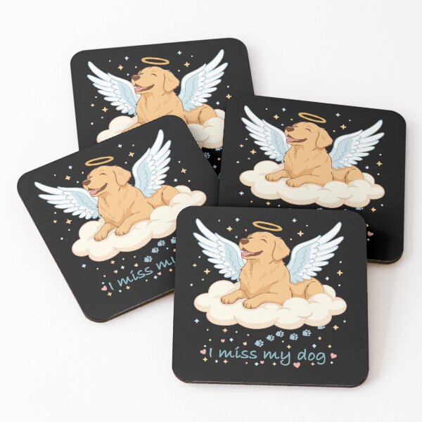 Item preview, I Miss My Dog – Heartfelt Memorial & Pet Love Design designed and sold by The Real Life Symphony.