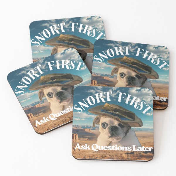 Item preview, SNORT First Ask Questions Later designed and sold by Something Good Here.