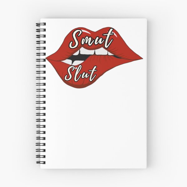 Item preview, Smut Slut – Bold Red Lips Design for Spicy Book Lovers designed and sold by Petal & Flame.