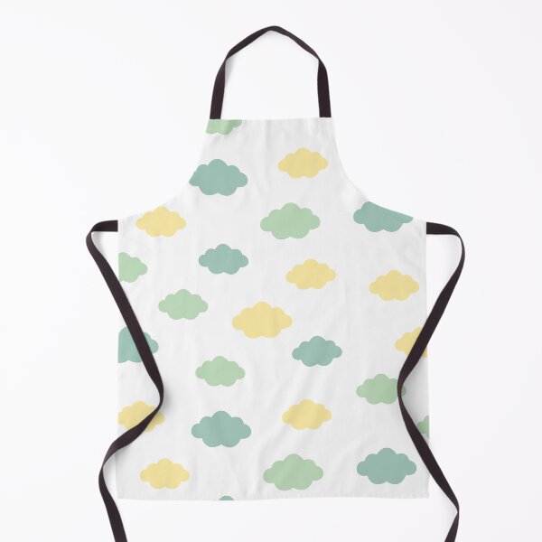 Item preview, Yellow and green mini clouds designed and sold by sptsang.