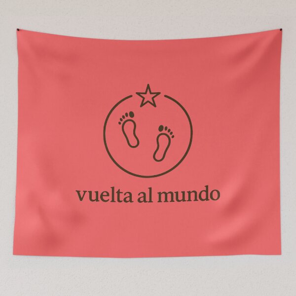 Item preview, Vuelta Al Mundo logo Monday designed and sold by W-McSapa.