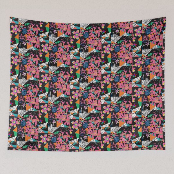 Item preview, Vibrant Psychedelic Floral Starburst designed and sold by zzz888.