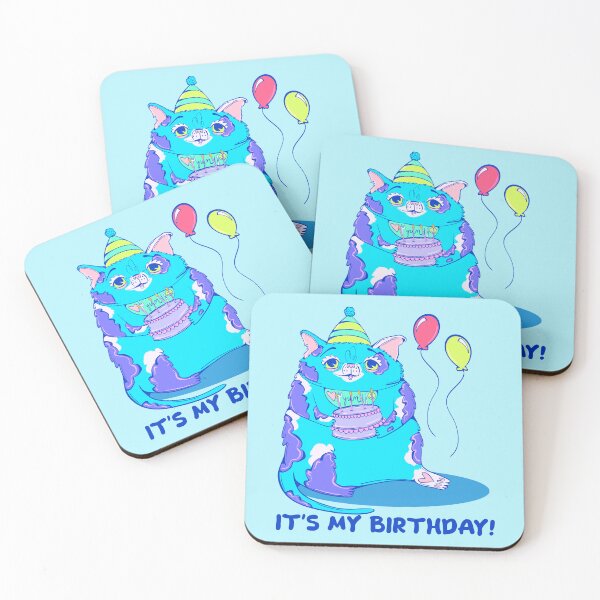 Item preview, happy boi party cat - happy birthday cat designed and sold by crestfallenmermaid.