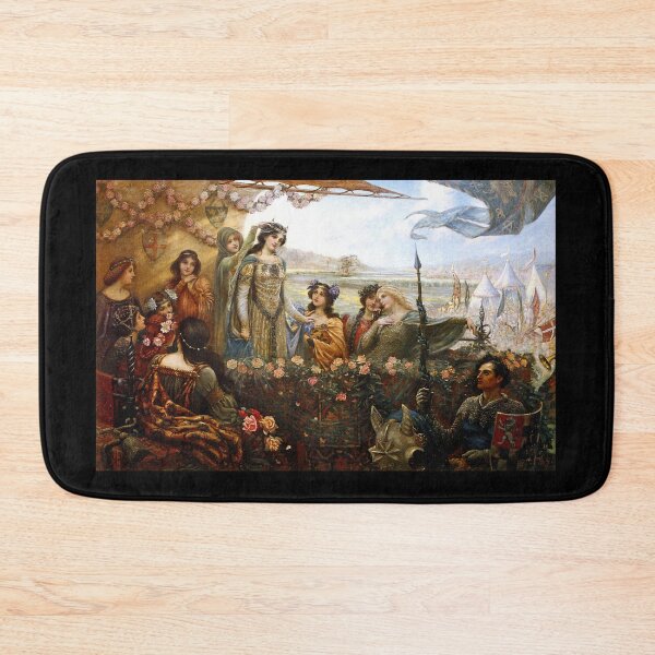 Item preview, Lancelot and Guinevere - Herbert James Draper designed and sold by forgottenbeauty.