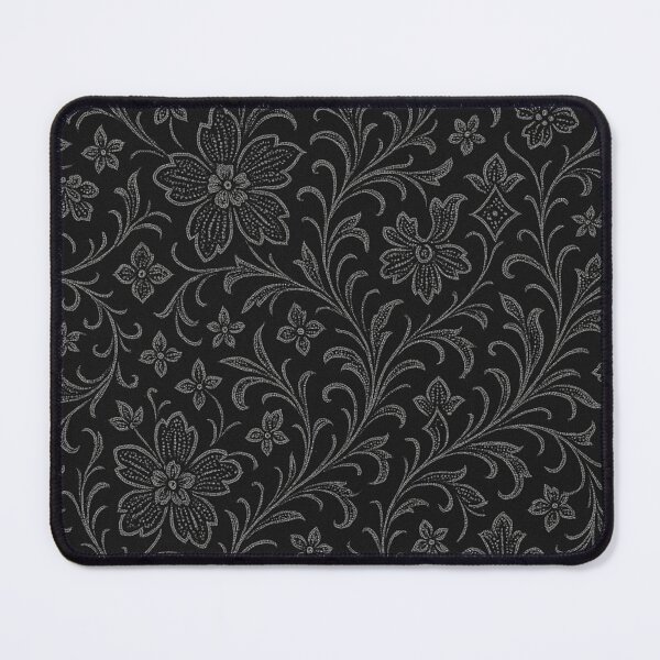 Item preview, Elegant Indonesian Batik Pattern – Black and Gray All Over Print designed and sold by getpressedshirt.