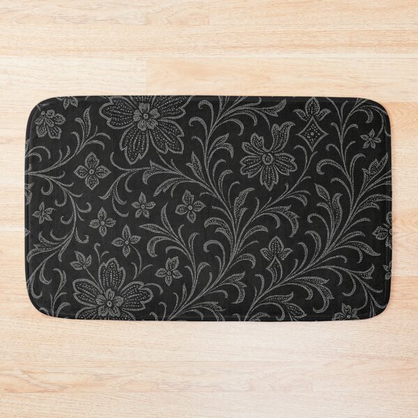 Item preview, Elegant Indonesian Batik Pattern – Black and Gray All Over Print designed and sold by getpressedshirt.
