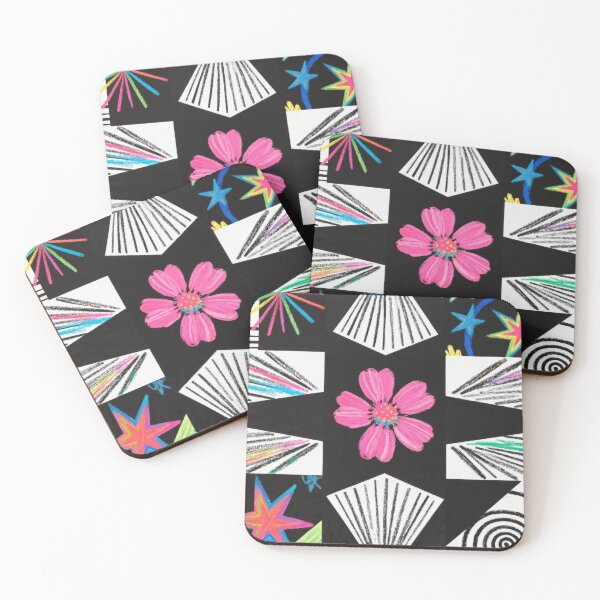 Item preview, Vibrant Abstract Floral Starlight designed and sold by zzz888.