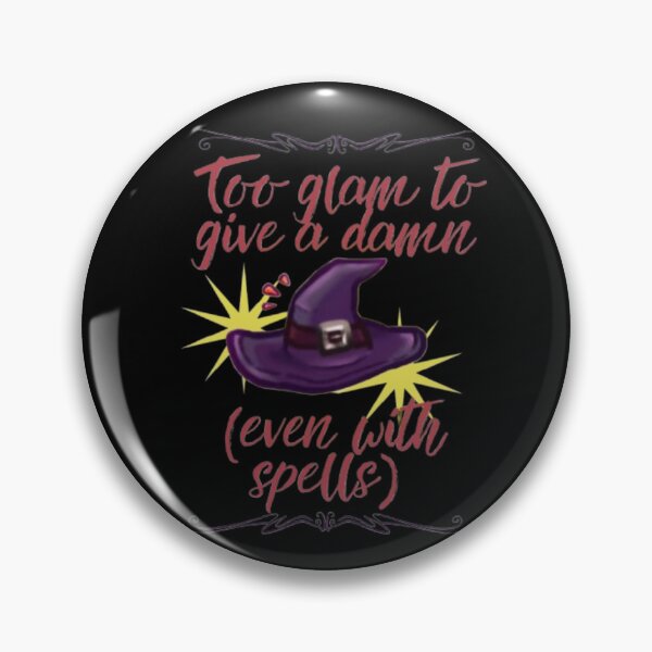 Item preview, To glam to give a damn – Aesthetic Witchcore Design designed and sold by ByaStudio.