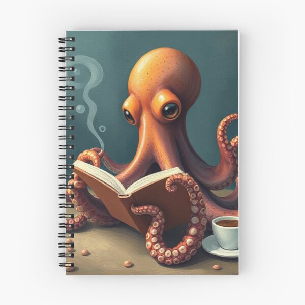 Item preview, Octopus Reading designed and sold by RedParker.