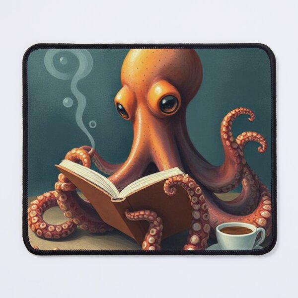 Item preview, Octopus Reading designed and sold by RedParker.