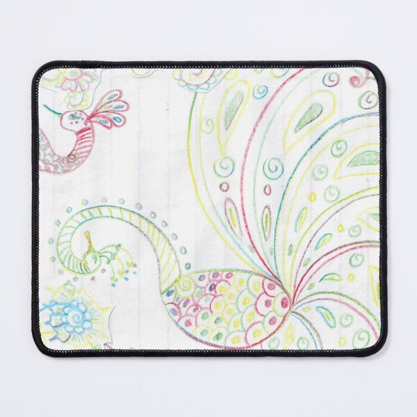 Item preview, Rainbow Feathers & Flowers designed and sold by Sibyl-Arts.