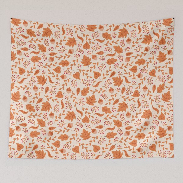 Item preview, autumnal foliage pattern designed and sold by winterpumpkin.