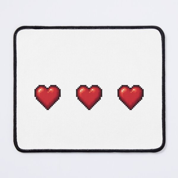 Item preview, Pixel Art Hearts | 3-Bit Retro Video Game Life Bar designed and sold by Greemo03.